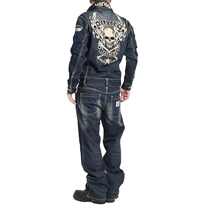 Amazon.co.jp: [バンソン] 【当店別注】 ツナギ つなぎ フライング